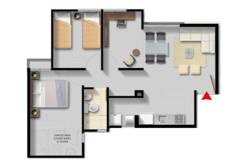 APARTAMENTO EN VENTA – ALAMEDA DEL RÍO – BARRANQUILLA